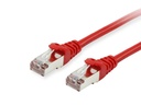 Patchkabel (e`) S/FTP 2xRJ45 Cat.6 250MHz rot 15,0m