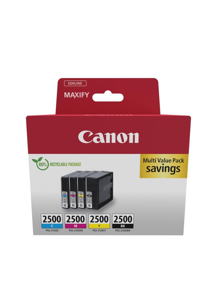 CANON PGI-2500 BK/C/M/Yk Multipack