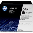 HP 64X 2er Pack Schwarz LaserJet Tonerpatrone (CC364XD)