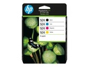 HP 924 (6C3Z1NE) schwarz, cyan, magenta, gelb Druckerpatronen, 4er-Set; 1 Pack = 4 St.