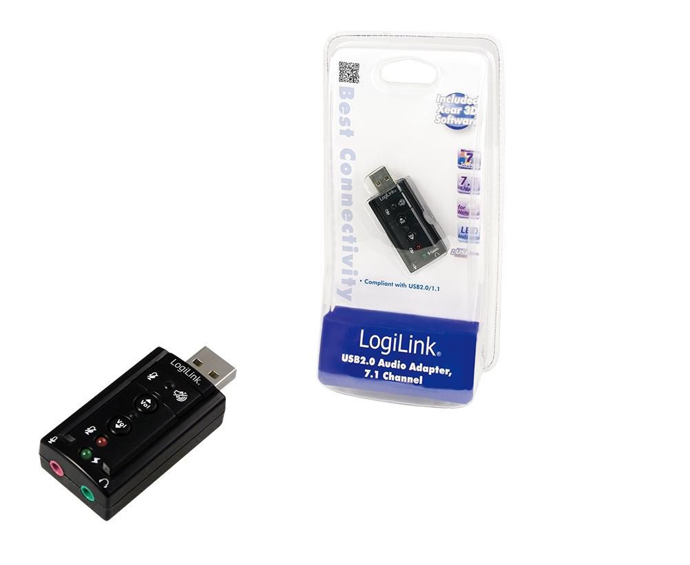 MMS LogiLink USB Audioadapter 7.1 Effect