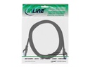 Patchkabel, Cat.6A, S/FTP, TPE (LSZH), CCA, schwarz, 1m