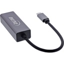 InLine® USB 3.2 Netzwerkadapter Kabel, USB-C zu RJ45 Gigabit Netzwerk