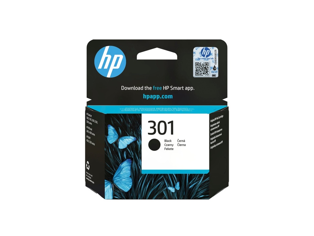 HP CH561EE HP DJ1050 INK BLACK 301