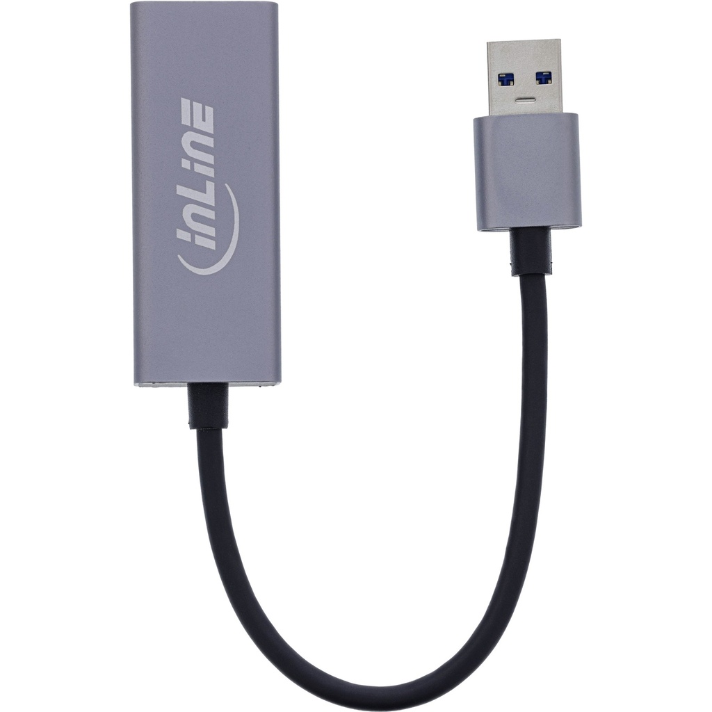 [9654107] INLINE USB 3.2 Netzwerkadapter Kabel USB-A zu RJ45