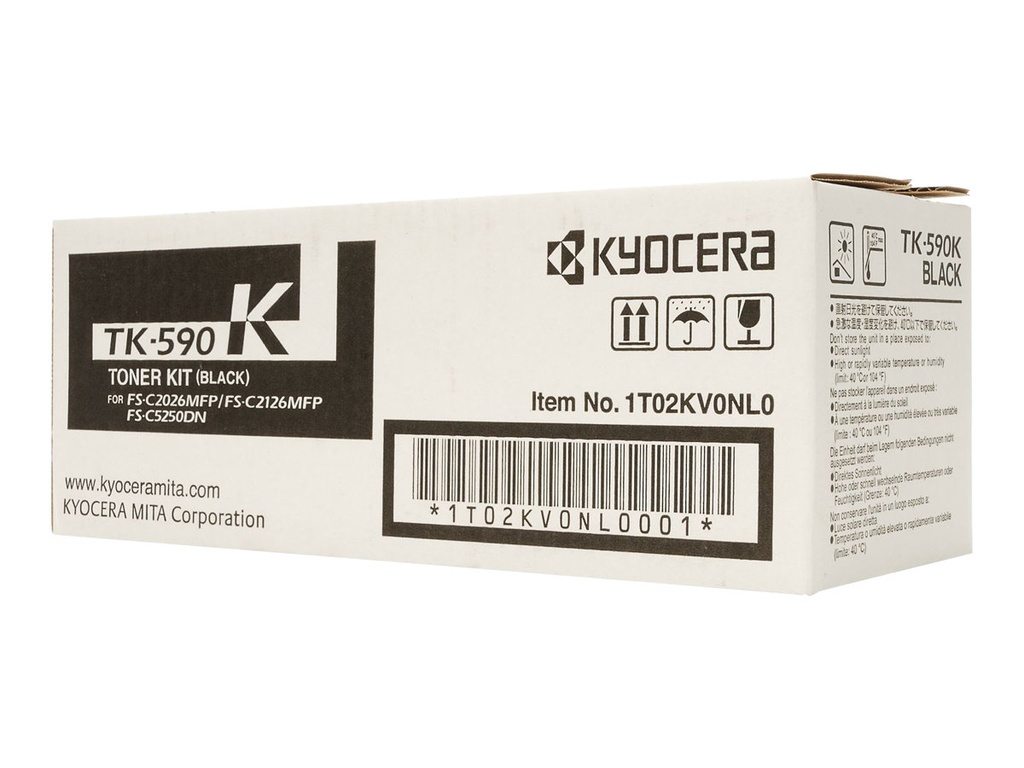 [996606] KYOCERA TK 590K Schwarz Tonersatz
