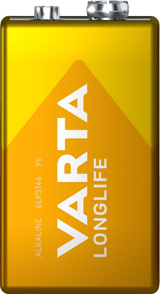 1 Varta Longlife Extra 9V Block