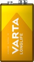 1 Varta Longlife Extra 9V Block