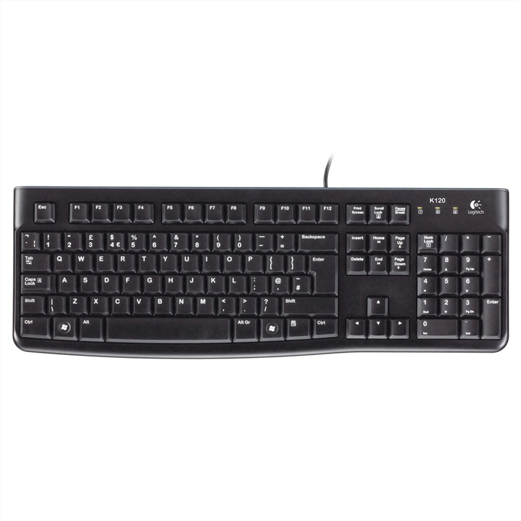 [1358634] Logitech Keyboard K120 F/ Business weiß