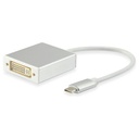 EQUIP USB C MALE TO DVI-I DUAL